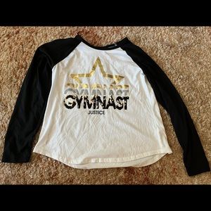 Justice Gymnastics L/S Girls size 14/16